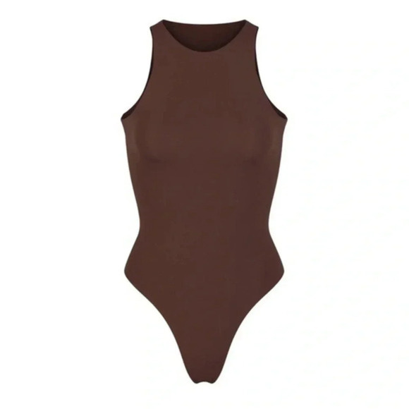 SKIMS FITS EVERYBODY HIGH NECK BODYSUIT B1056 - Picture 1 of 6